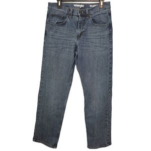 Wrangler Women’s Relaxed Fit High Rise Straight Leg Jeans. EUC. Waist 29